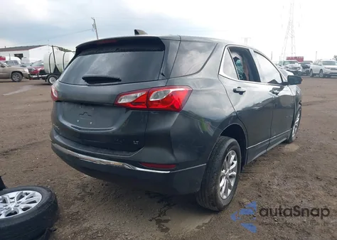 2020 Chevrolet Equinox Fwd Lt 1.5L Turbo из США, поврежденный, VIN 2GNAXKEV5L6257786